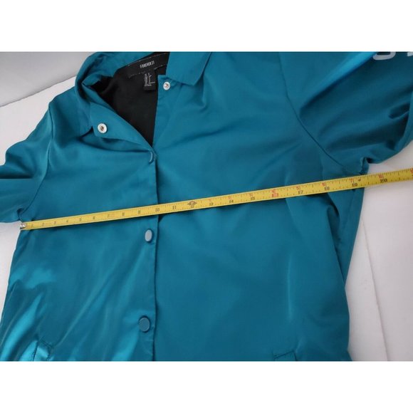 forever 21 coach Jacket, windbreaker, Feel the - Picture 8 of 9